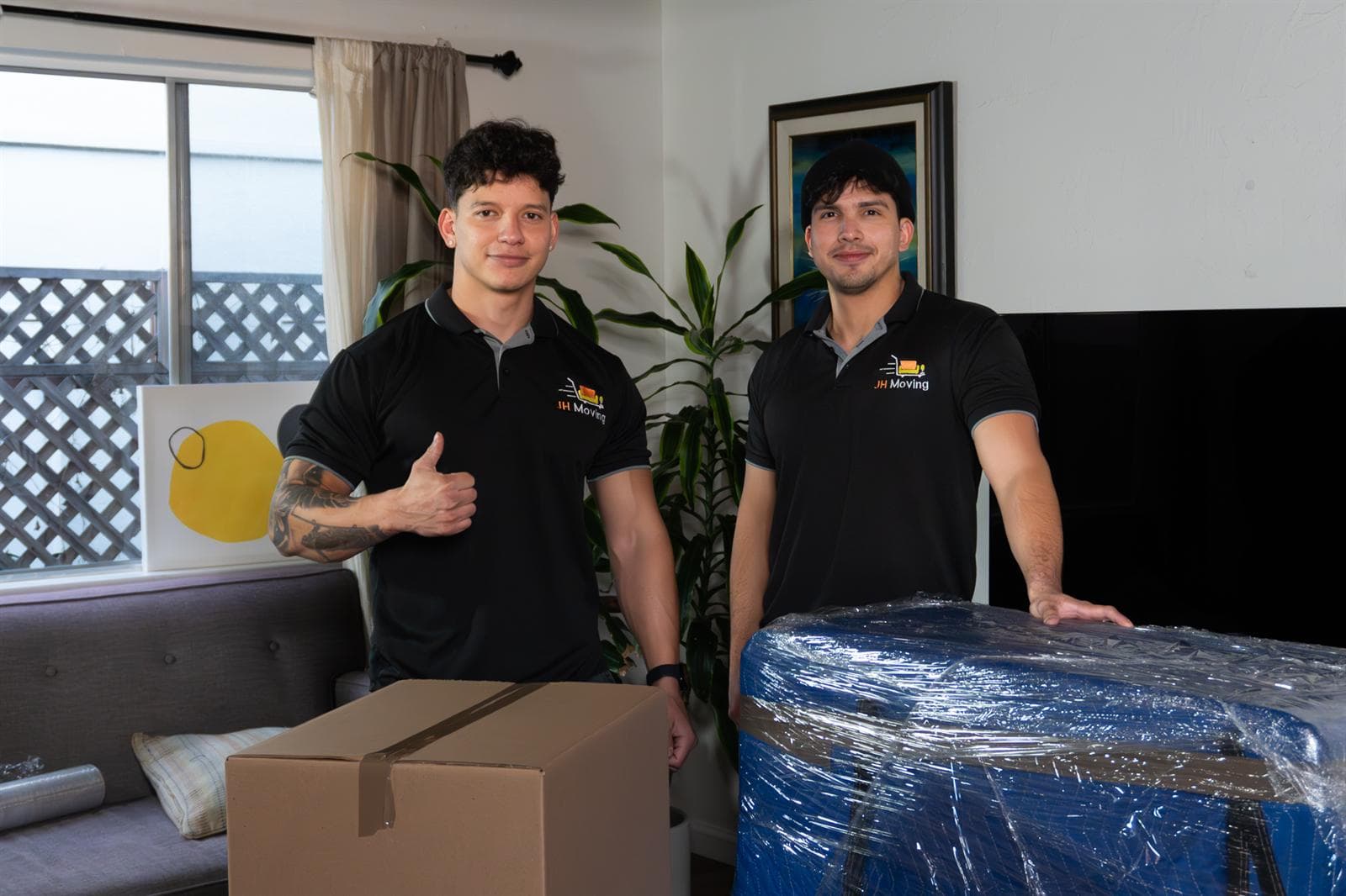 moving services crew in the Bay Area